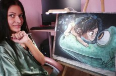 Художник-пастелист из Пензы рисует известные мультики