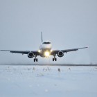 Авиарейс «Москва-Пенза» был задержан из-за метели 
