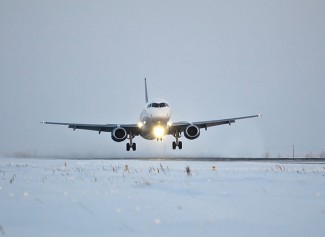 Авиарейс «Москва-Пенза» был задержан из-за метели 