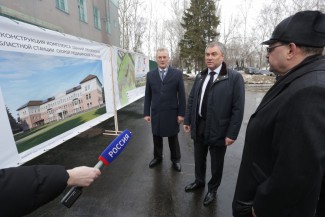 Председатель Госдумы Володин осмотрел здание скорой помощи на Пионерской в Пензе