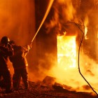 В Земетчинском районе дотла сгорел деревянный дом