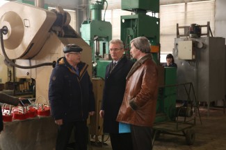 Губернатор Пензенской области Белозерцев пообещал помочь кузнецкому предприятию «Энергия»
