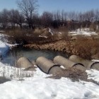 В Кузнецке аварийную плотину «заклеили пластырем» 