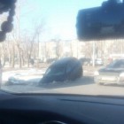 В Кузнецком районе автомобиль вылетел с дороги 