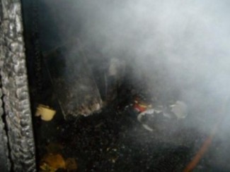 В Пензе полыхающую квартиру на проспекте Строителей тушили 9 пожарных