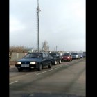 Регистратор пензенца запечатлел километровую пробку в районе Бессоновки 