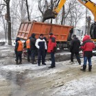 Ликвидирован разрыв водопровода на улице Пушкина