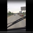Появилось видео с жуткого ДТП возле кладбища в Кузнецке