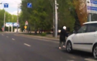В Пензе автоледи на иномарке совершила наезд на пожилую женщину