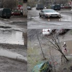 Жительница Пензы жалуется на дорожные ямы в Арбеково
