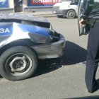 В Пензе на Циолковского автомобиль ДПС протаранил «Ниву»