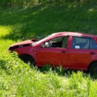 В Пензенской области Skoda улетела в кювет в результате аварии 