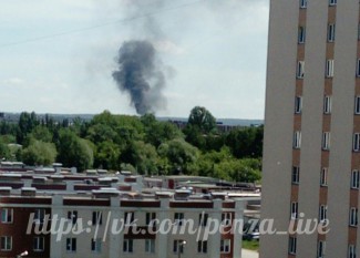 Пензенцы сообщили о пожаре в районе «Биосинтеза»