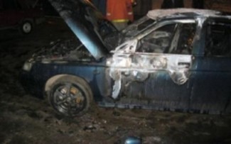 В ночь на 12 июня в Пензе сгорел «ВАЗ»