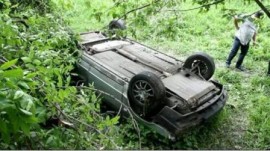 В Пензенской области на полной скорости перевернулась «Ода»