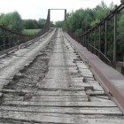 В Башмаково мост угрожает жизни людей