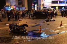 В страшной ночной аварии у «Суворовского» насмерть разбился молодой мотоциклист