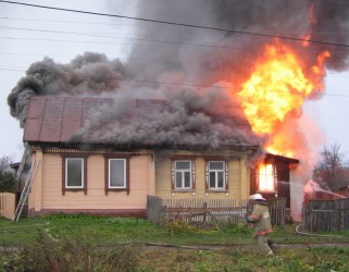 В МЧС прокомментировали пожар на дачной территории при выезде из Арбекова