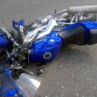 В Кузнецке мотоциклист на «Сузуки» влетел в «ВАЗ»