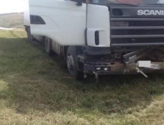 В Кузнецком районе произошла ужасная авария с участием фуры