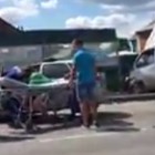 Очевидцы присылают кадры с места серьезной аварии с участием «Газели» в Терновке