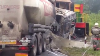Установлен возраст погибшего водителя грузовика, столкнувшегося с тепловозом на трассе «Тамбов-Пенза»