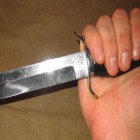 Лезвие ножа оказалось в миллиметре от лица жителя Пензенской области 