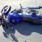 В Пензе мотоциклист совершил «акробатический кульбит», врезавшись в препятствие 