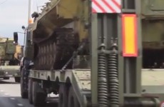 Бронетехника, движущаяся из Мордовии в Пензенскую область, попала на видео