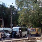 В Пензе на Калинина произошла жесткая авария с участием маршрутки