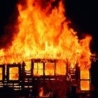 В Пензенской области безработный мужчина из-за зависти сжег дом родной матери