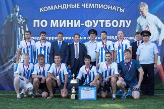 Пензенские полицейские – серебряные призеры чемпионата МВД России по мини-футболу