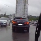 Пензенец заснял на видео аварию на Максима Горького