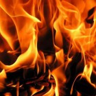 В Малой Сердобе пожар тушили 9 спасателей 