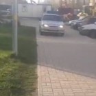 Пензенец снял на видео водителя, катающегося по тротуарам 
