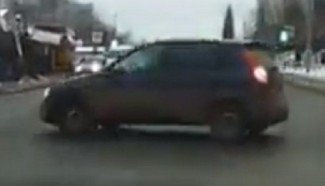 В Пензе автоледи-беспредельщица попала в объектив камеры