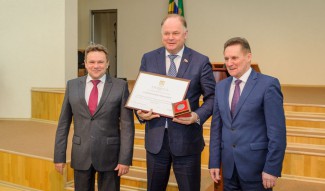 Вадим Супиков награждён медалью «За созидание во благо Пензы» 