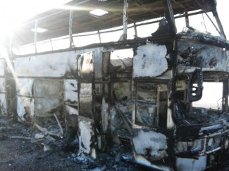 Трагедия на дороге. В Казахстане 52 человека заживо сгорели в автобусе 