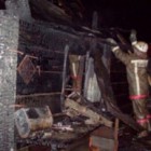 Шесть спасателей тушили серьезный пожар в Городищенском районе