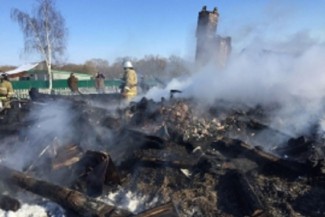 Жуткий пожар в Пензенской области унес жизни двух человек