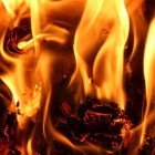 Девять пожарных тушили серьезный пожар в Каменке