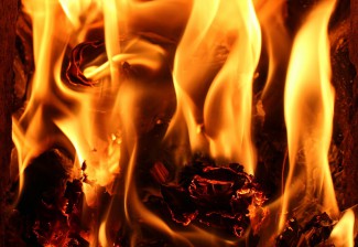 Семь человек тушили серьезный пожар в Пензенском районе