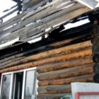 В Городищенском районе 13 спасателей тушили деревянный дом