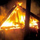 В результате жуткого пожара в Головинской Варежке под Пензой пострадал человек 