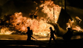 Пожарно-спасательные подразделения  ликвидировали пожар в г. Пензе