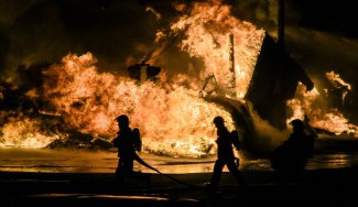 В Пензенской области в результате пожара заживо сгорели два человека