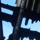 Восемь человек тушили страшный пожар в Оленевке 