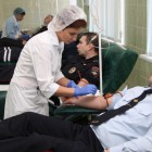 В Пензе «Доноры в погонах» пополнили банк крови 