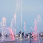 В Городе Спутнике стартовал сезон «Поющих фонтанов»