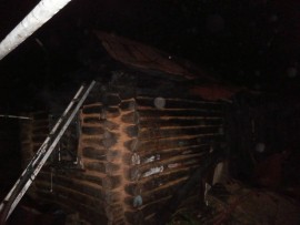 Минувшей ночью бригада спасателей боролась с серьезным пожаром под Пензой 